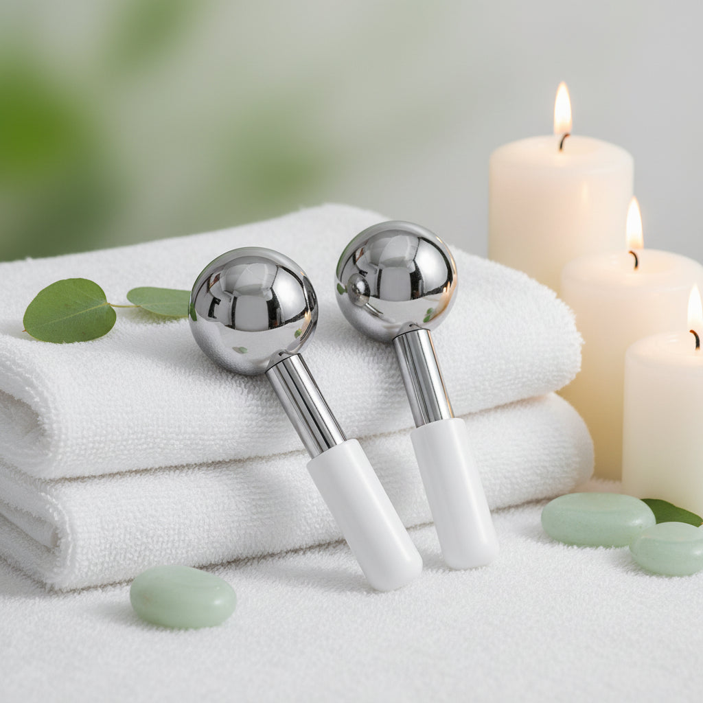 Stainless Steel Ice Roller Face Massager
