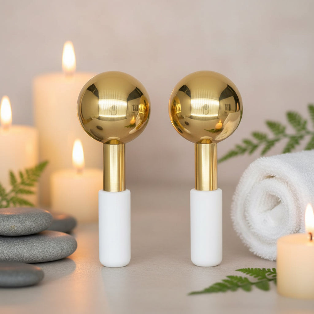 Stainless Steel Ice Roller Face Massager