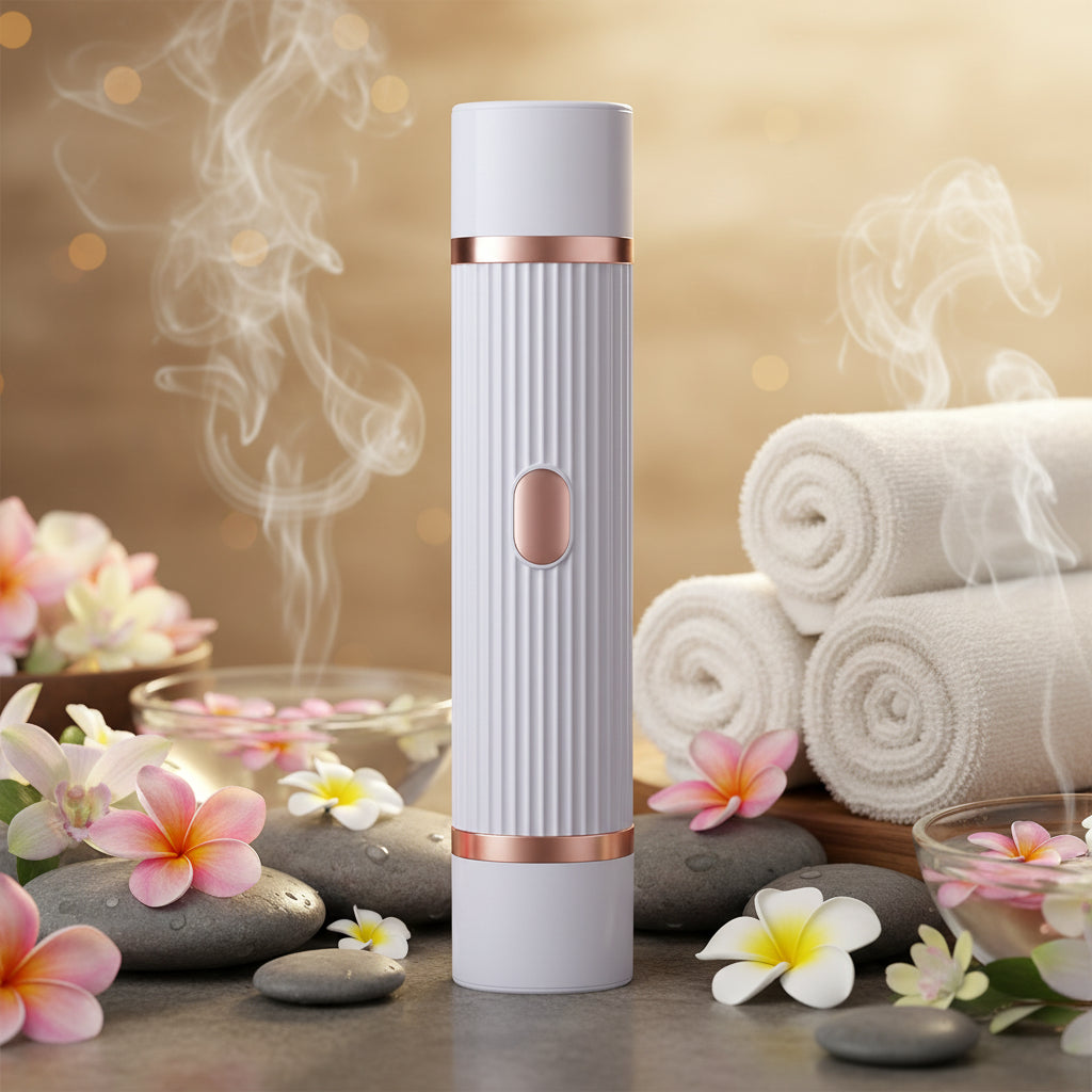 2-in-1 Electric Shaver & Hair Remover — Portable Wet & Dry Razor for Face, Brows, Legs & Underarms