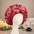 Satin Sleep Bonnet — Adjustable Silk Hair Bonnet for Frizz-Free, Healthy Hair Overnight